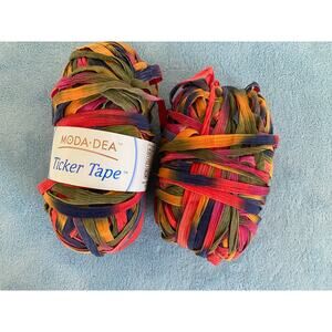 Ticker Tape Yarn from Moda Dea, Charade